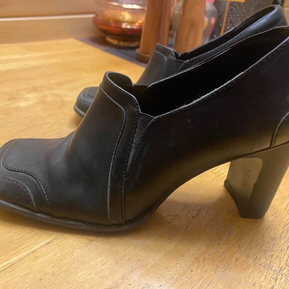 Vintage Square Toe Shoes Size 36 5/$25 - Picture 5 of 8